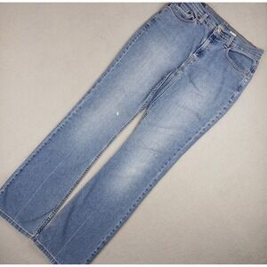 Vintage Levis 515 Boot Cut Jeans Women 10M Blue Lower Rise Medium Wash Denim 90s